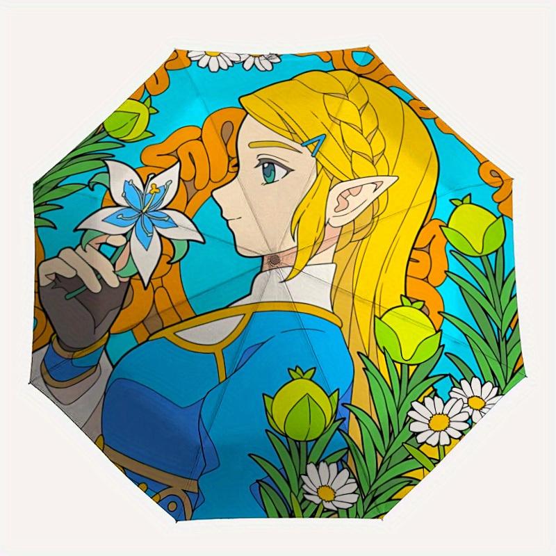 1pc THE LEGEND OF ZELDA Design Automatic Open/Close Umbrella - Compact Travel Umbrella, Perfect Gift for Friends -Intricate Design Umbrella yy250811
1pc THE LEGEND OF ZELDA Design Automatic Open/Close Umbrella - Compact Travel Umbrella, Perfect Gift for Friends -Intricate Design Umbrella yy250811