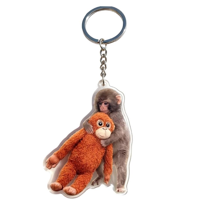 Adorable 2D Flat Gorillas Backpacks Keychain Acrylic Pendant Car Accessory Interior Rearview Hanging Decorative Ornament
Adorable 2D Flat Gorillas Backpacks Keychain Acrylic Pendant Car Accessory Interior Rearview Hanging Decorative Ornament