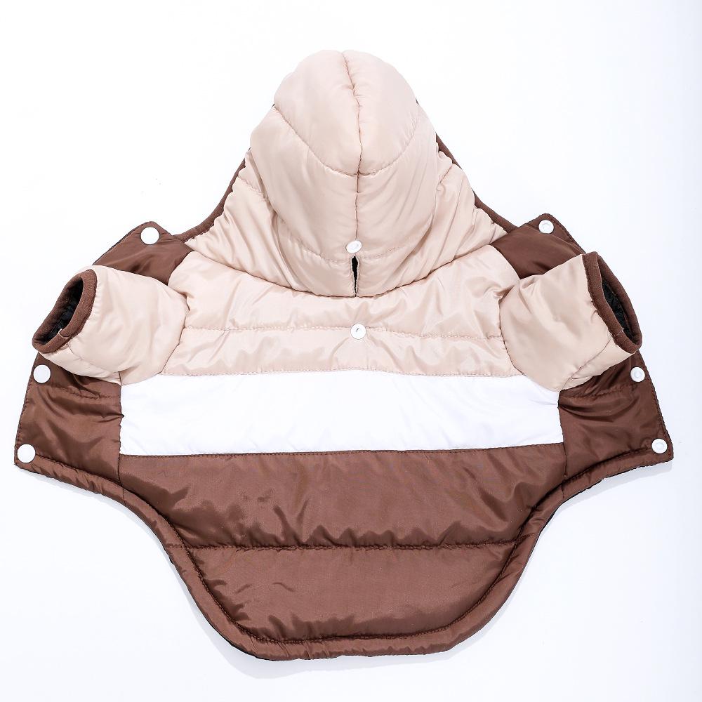 Pet Winter Clothes: Thick Hooded Two-Legged Dog Coat - Patchwork Colors Available for Outdoor Warmth. Extra Small
Pet Winter Clothes: Thick Hooded Two-Legged Dog Coat - Patchwork Colors Available for Outdoor Warmth. Extra Small