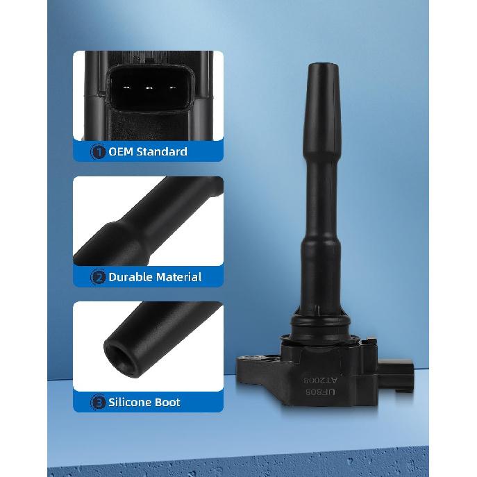 ECCPP ignition coil coils UF808 1 PCS automotive replacement ignition coil packs,for Smart Fortwo 1.0L 2017,for Smart Fortwo 0.9L 2016 2017
ECCPP ignition coil coils UF808 1 PCS automotive replacement ignition coil packs,for Smart Fortwo 1.0L 2017,for Smart Fortwo 0.9L 2016 2017