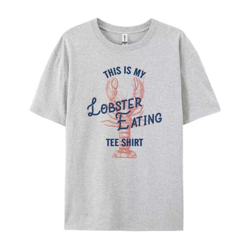Women Vintage Lobster Eating Tee Shirt Hippie Funny Lobster Lover TShirt Cute Foodie Shirt Unisex Loose Short Sleeve Tops Gifts S
Women Vintage Lobster Eating Tee Shirt Hippie Funny Lobster Lover TShirt Cute Foodie Shirt Unisex Loose Short Sleeve Tops Gifts S