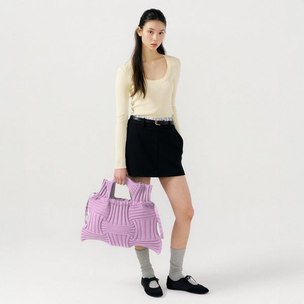 Pleatsmama Big Bow Bag Lavender Single option
Pleatsmama Big Bow Bag Lavender Single option