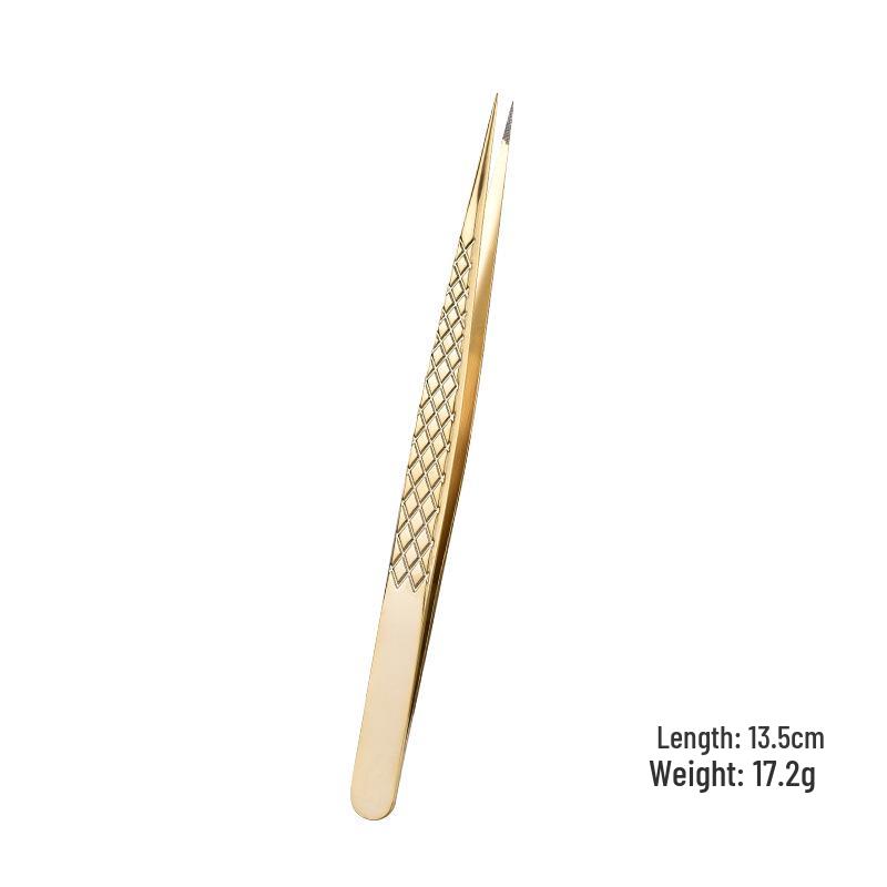 Anti-stick Fiber Lash Artist Tweezers: Professional 7-Shape Straight False Eyelash Tool
Anti-stick Fiber Lash Artist Tweezers: Professional 7-Shape Straight False Eyelash Tool