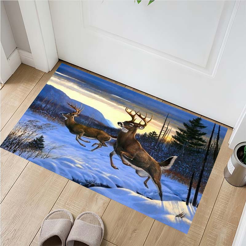 Autumn Mountain Deer Doormat, Nature Landscape Non-Slip Entrance Floor Mat for Home Decor 40x60cm( 15x23in )
Autumn Mountain Deer Doormat, Nature Landscape Non-Slip Entrance Floor Mat for Home Decor 40x60cm( 15x23in )