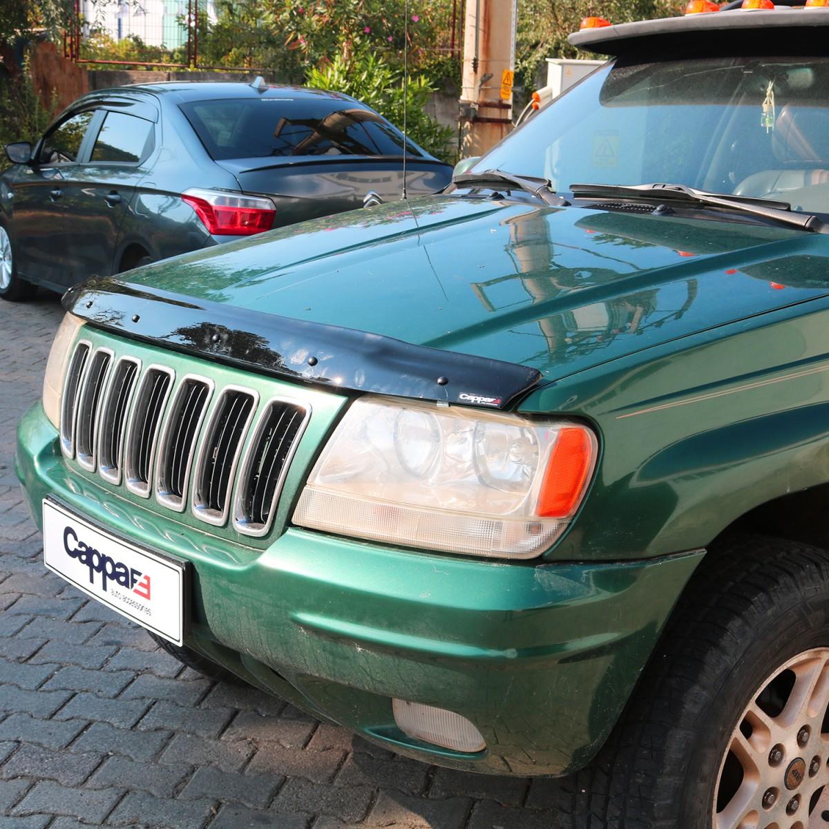 FOR Jeep Grand Cherokee Front Hood Protection Spoiler 1999 tO 2004 Front Bug Shield Hood Deflector Guard Glossy Black AUTO STYLING
FOR Jeep Grand Cherokee Front Hood Protection Spoiler 1999 tO 2004 Front Bug Shield Hood Deflector Guard Glossy Black AUTO STYLING