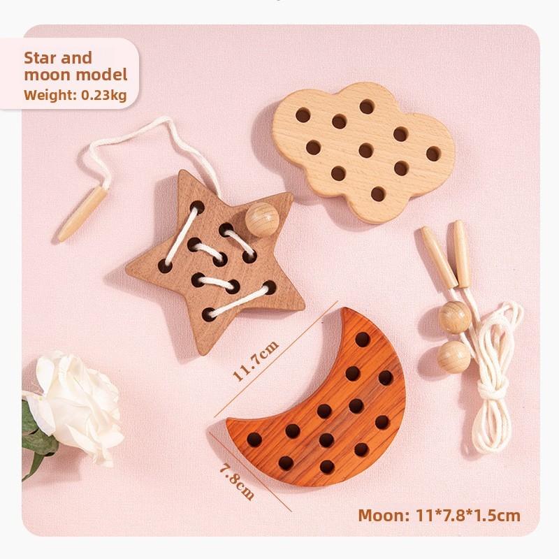 Wooden Childrens Threading Toy With Animal Shapes For Early Education And Cognitive Development Moon Star
Wooden Childrens Threading Toy With Animal Shapes For Early Education And Cognitive Development Moon Star