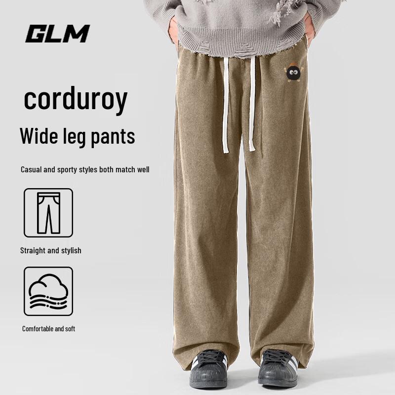 GLM Men s Corduroy Wide-Leg Casual Pants 2XL
GLM Men s Corduroy Wide-Leg Casual Pants 2XL