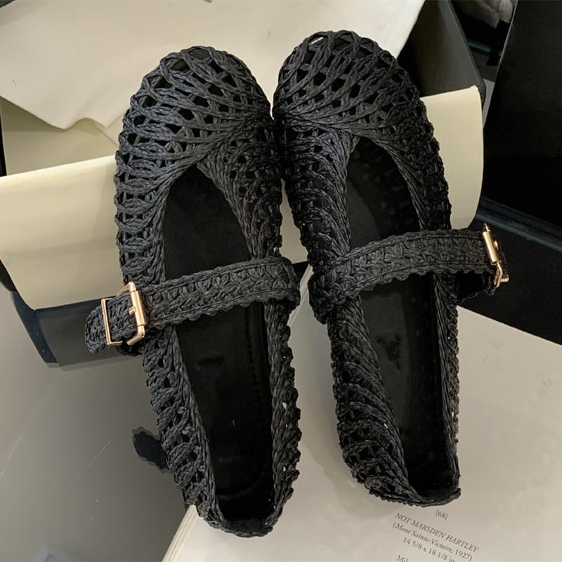 2025 Summer Breathable Hollow out Weave Women Ballet Flats Mary Janes Soft Soles Walking Loafers Casual Girls Shoes 40 чёрный
2025 Summer Breathable Hollow out Weave Women Ballet Flats Mary Janes Soft Soles Walking Loafers Casual Girls Shoes 40 чёрный