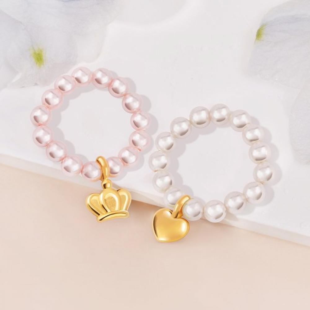 Porti 24k Gold 0.5g Pearl Ring pink pearl/Hart
Porti 24k Gold 0.5g Pearl Ring pink pearl/Hart