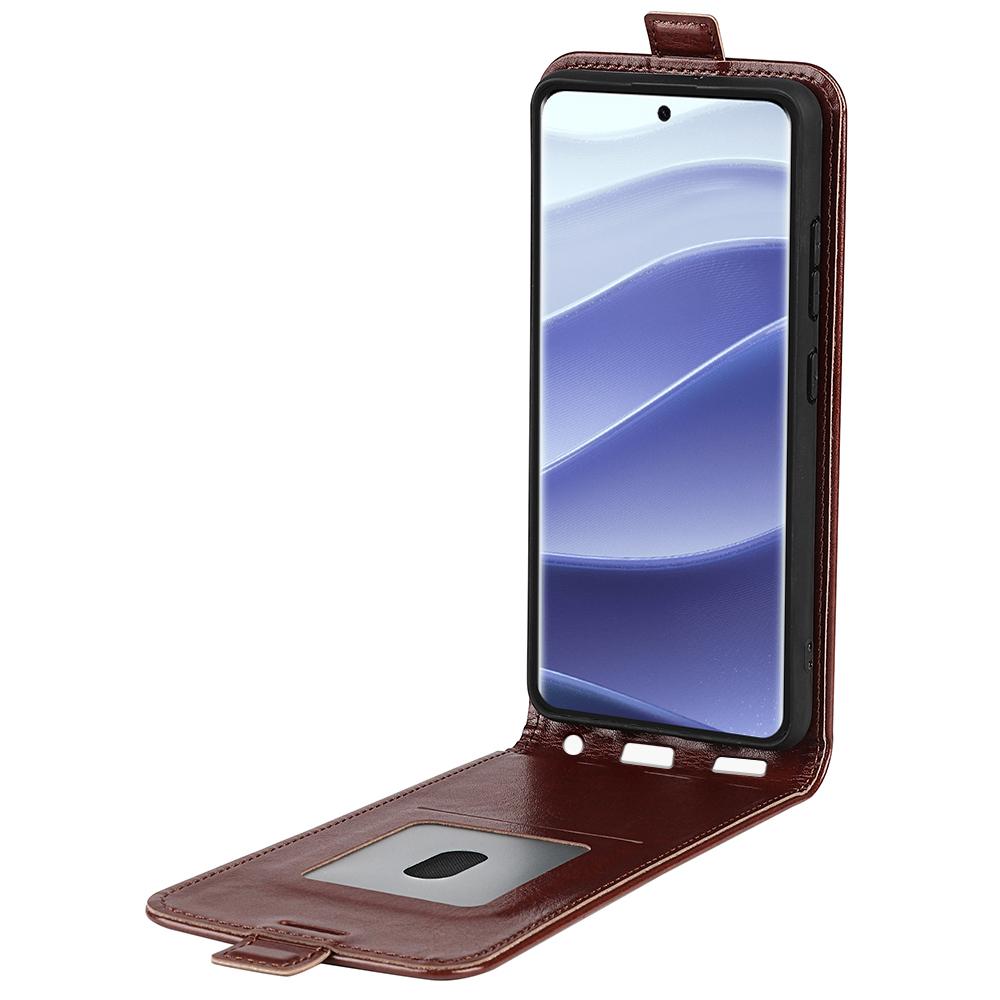 For Xiaomi Redmi Note 14 Pro 5G/Poco X7 5G Case with Card Slots Vertical Flip Leather Phone Cover Brown
For Xiaomi Redmi Note 14 Pro 5G/Poco X7 5G Case with Card Slots Vertical Flip Leather Phone Cover Brown