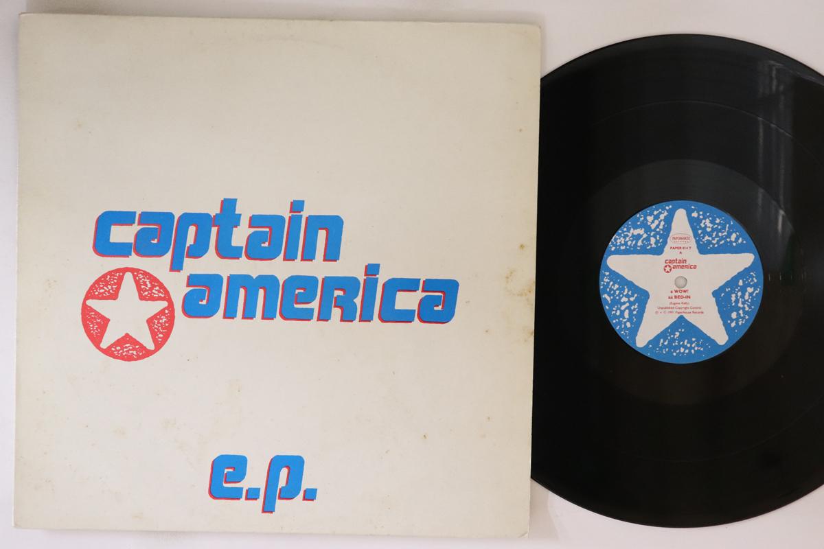 12inch Record CAPTAIN AMERICA Captain America E.p. PAPER014T PAPERHOUSE 1991 UK Rock Used
12inch Record CAPTAIN AMERICA Captain America E.p. PAPER014T PAPERHOUSE 1991 UK Rock Used