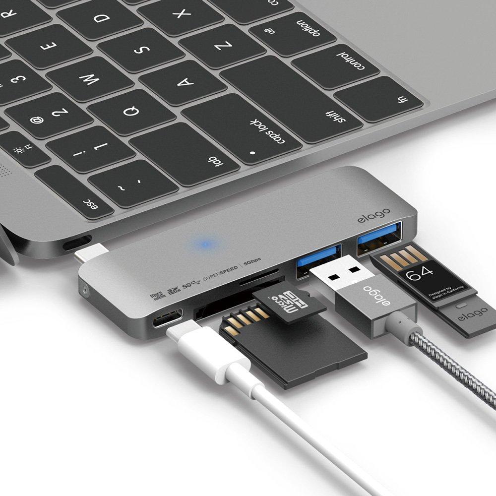 elago ALUMINUM CHARGING MULTI HUB USB compatible hub hub x 2 ports equipped with microSD card card reader Multi combo hub Charging function PD темно-серого
elago ALUMINUM CHARGING MULTI HUB USB compatible hub hub x 2 ports equipped with microSD card card reader Multi combo hub Charging function PD темно-серого