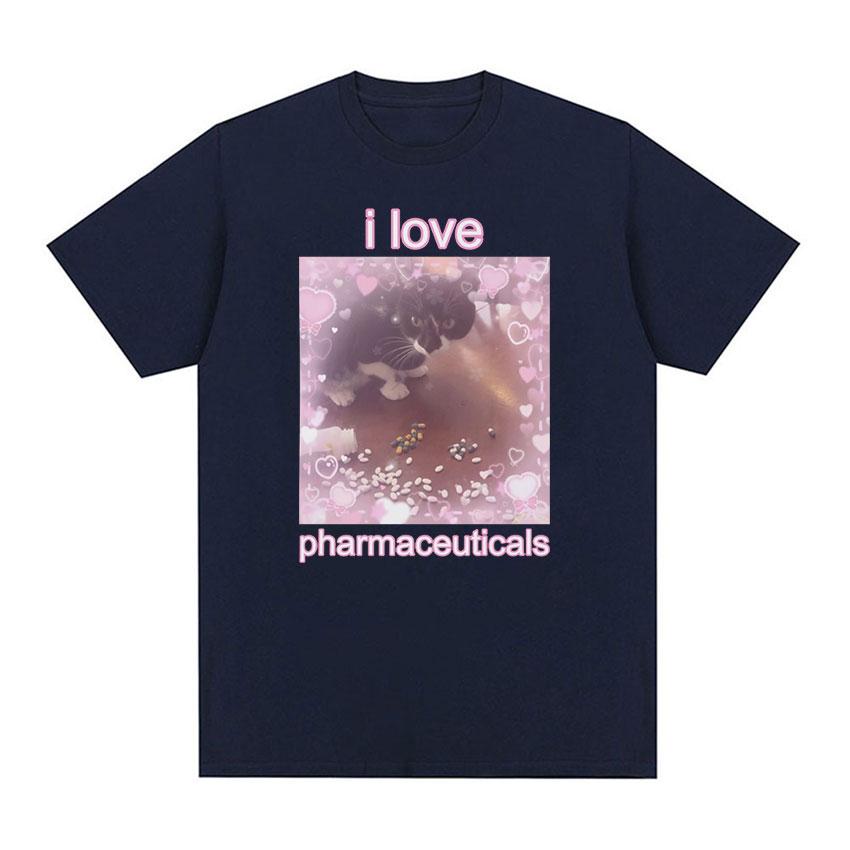 Футболка с рисунком «I Love Pharmaceuticals Cute Cat Meme», забавные мужские и женские топы, футболка с короткими рукавами, футболки большого размера из 100% хлопка
Футболка с рисунком «I Love Pharmaceuticals Cute Cat Meme», забавные мужские и женские топы, футболка с короткими рукавами, футболки большого размера из 100% хлопка
