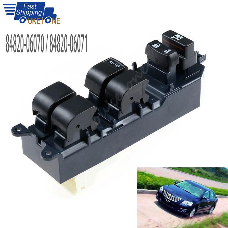 For 2007-2011 Toyota Yaris Tacoma Camry Aurion HV Electric Window Glass Control Switch Lifter Button 84820-06070 Car Accessories
For 2007-2011 Toyota Yaris Tacoma Camry Aurion HV Electric Window Glass Control Switch Lifter Button 84820-06070 Car Accessories