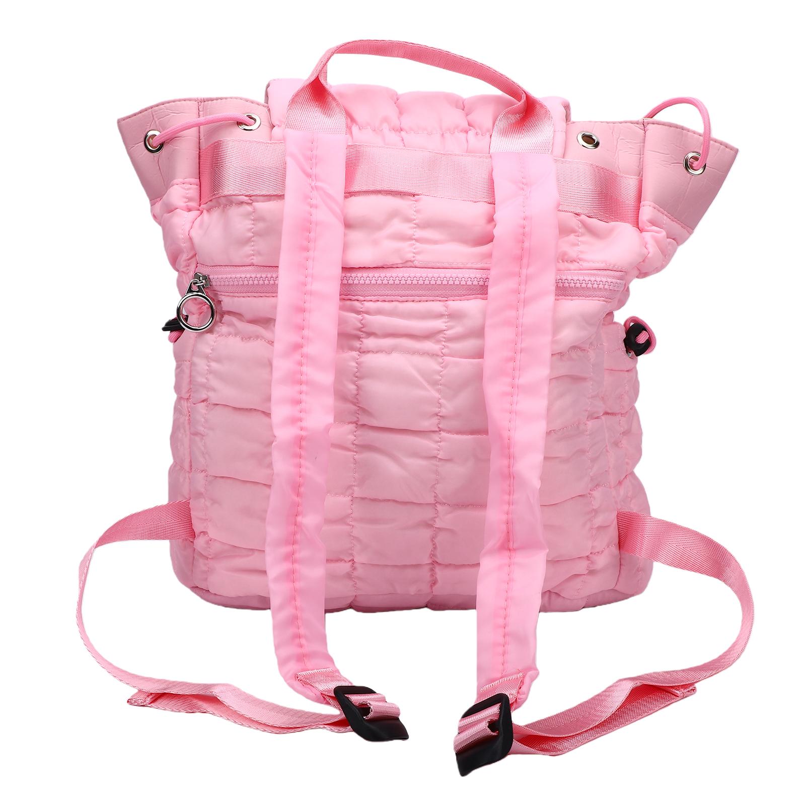 Quilted Backpack Lightweight Soft Puffy Travel Backpack Large Capacity Shoulder Bag for Hiking Gym
Quilted Backpack Lightweight Soft Puffy Travel Backpack Large Capacity Shoulder Bag for Hiking Gym