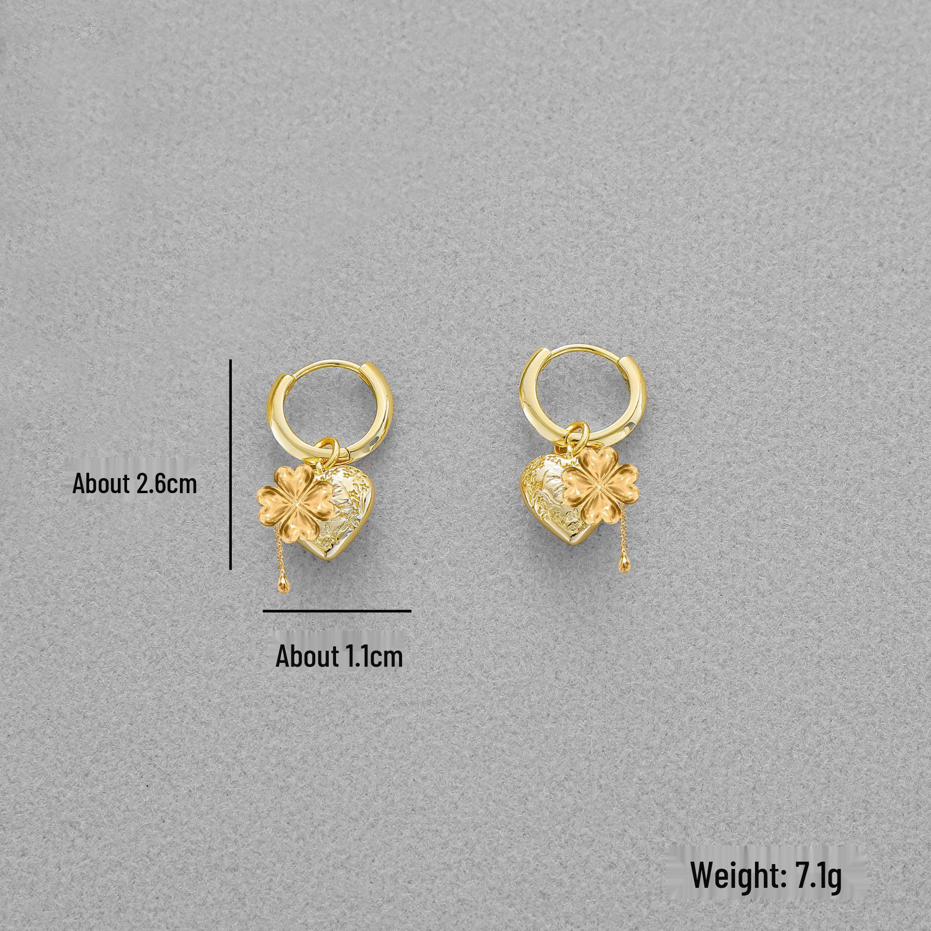 KS Love Collection Heart Stud Earrings - Valentine s Day Style Exquisite Small High-End Feel
KS Love Collection Heart Stud Earrings - Valentine s Day Style Exquisite Small High-End Feel