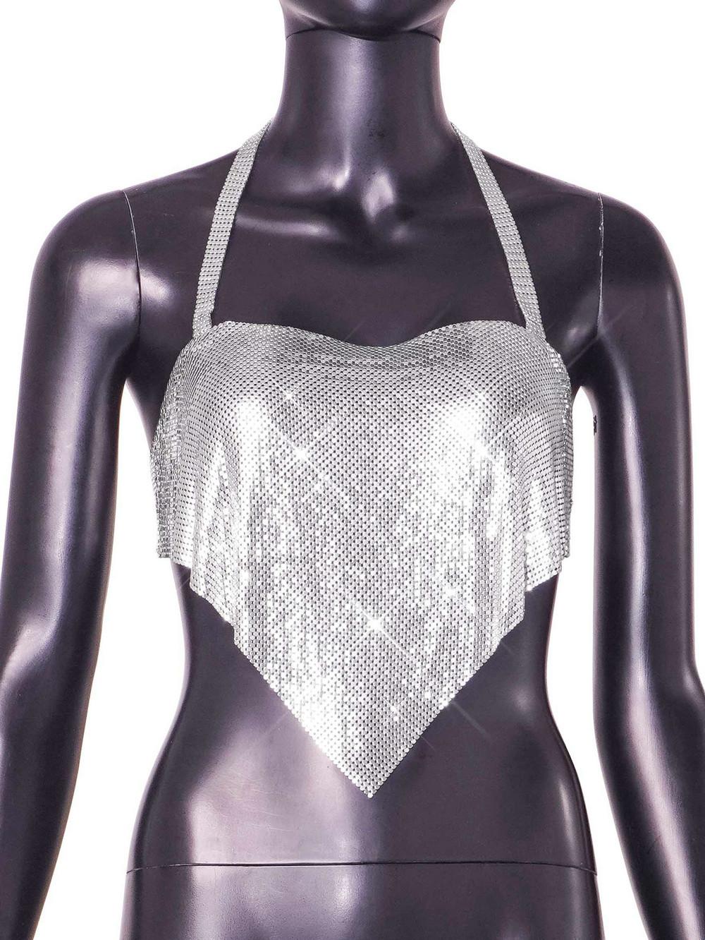 Новый металлический алюминиевый лист с принтом цепочка на шее без спинки сексуальный L
Новый металлический алюминиевый лист с принтом цепочка на шее без спинки сексуальный L