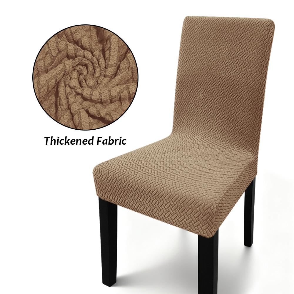 New Elastic Spandex Kitchen Chair Cover High Back Jacquard Chair Cover for Dining Room Elastic Chair Cover for Dining Room 1PC
New Elastic Spandex Kitchen Chair Cover High Back Jacquard Chair Cover for Dining Room Elastic Chair Cover for Dining Room 1PC