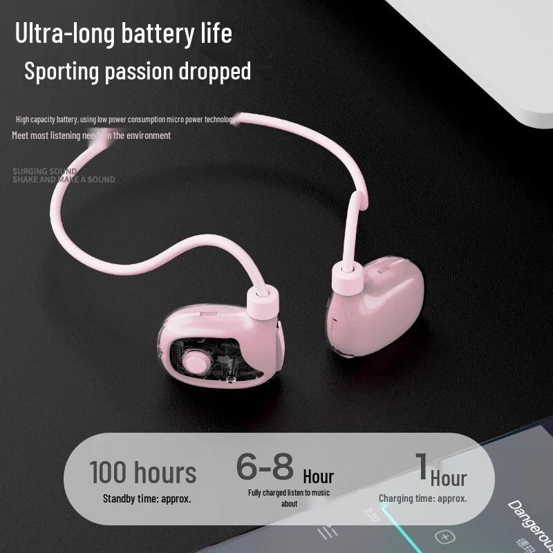 Jing Weidu ProMax Shark Bone Conduction Wireless Headphones
Jing Weidu ProMax Shark Bone Conduction Wireless Headphones