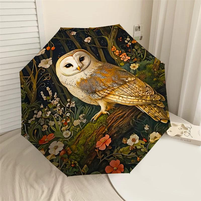 1PC Owl Forest Umbrella-8-Rib Reinforced, Automatic Open, Lightweight & Durable, Cute Fashion Accessory for Outdoor-F2666
1PC Owl Forest Umbrella-8-Rib Reinforced, Automatic Open, Lightweight & Durable, Cute Fashion Accessory for Outdoor-F2666