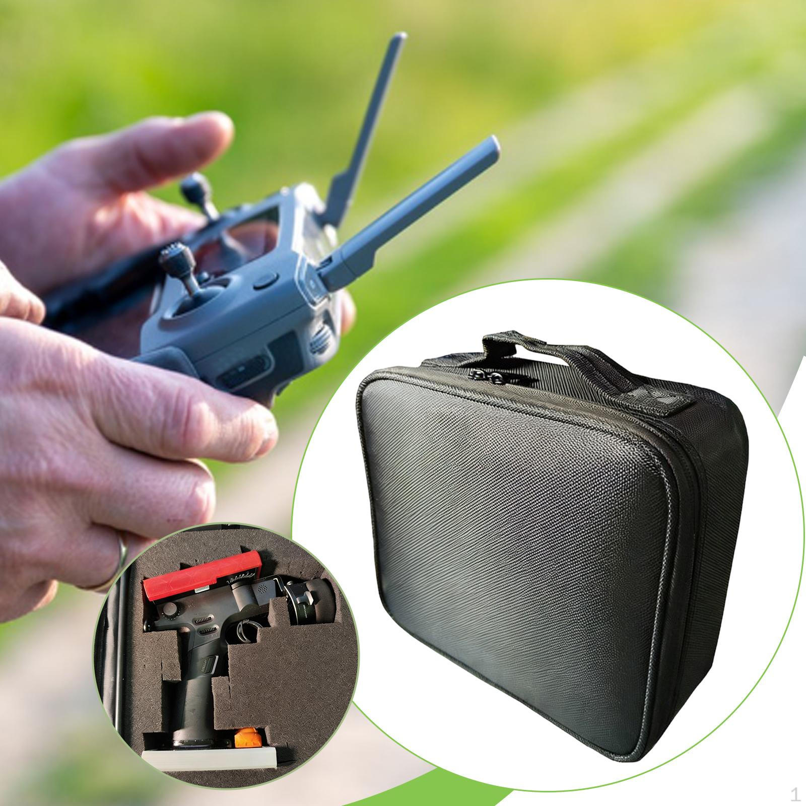 RC Transmitter Carrying Case Nylon Sponge Professional High Performance Portable Shockproof Sturdy
RC Transmitter Carrying Case Nylon Sponge Professional High Performance Portable Shockproof Sturdy