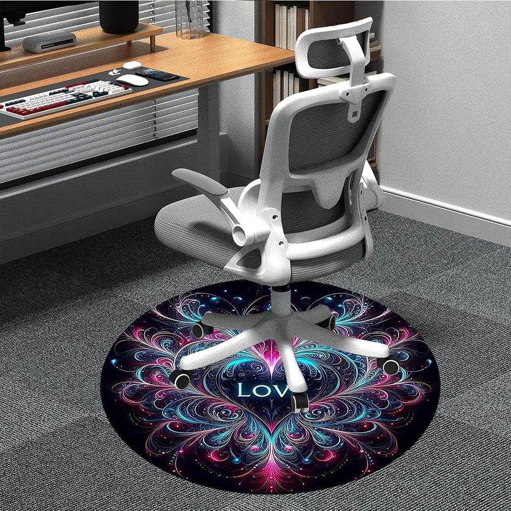 1pc Love Mandala Artwork Chair Carpet for Office Machine Washable Rug for Office, Good Gift for Family or Friends yy251225236 80cm by 80cm
1pc Love Mandala Artwork Chair Carpet for Office Machine Washable Rug for Office, Good Gift for Family or Friends yy251225236 80cm by 80cm
