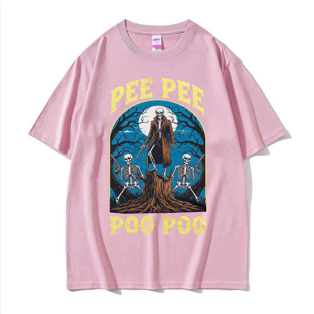 Pee Pee Poo Poo Cursed Meme Funny Skeleton TShirt Tops Unisexs Harajuku Short Sleeve T Shirts Unisex Vintage Tee Shirt Streetwear 4XL
Pee Pee Poo Poo Cursed Meme Funny Skeleton TShirt Tops Unisexs Harajuku Short Sleeve T Shirts Unisex Vintage Tee Shirt Streetwear 4XL