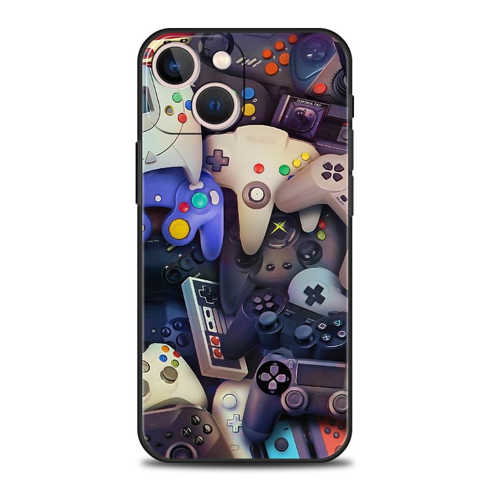 Game Controller Graphic Phone Case For iPhone 17 16 15 Pro Max 11 12 13 14 7 8 Plus SE 2020 X XR XS Cover Soft Black iPhone 13Pro Max
Game Controller Graphic Phone Case For iPhone 17 16 15 Pro Max 11 12 13 14 7 8 Plus SE 2020 X XR XS Cover Soft Black iPhone 13Pro Max