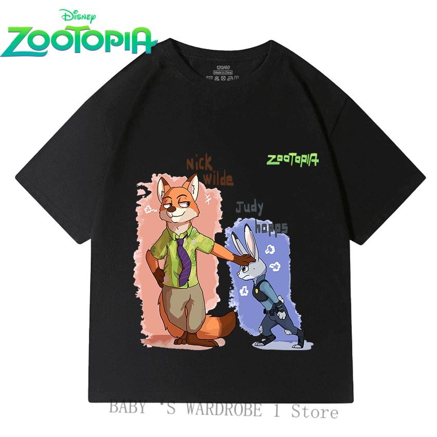 Бавовняні футболки з коротким рукавом Disney Zootopia для хлопчиків та дівчаток 3-12 років з мультяшними принтами, милі, модні 140
Бавовняні футболки з коротким рукавом Disney Zootopia для хлопчиків та дівчаток 3-12 років з мультяшними принтами, милі, модні 140
