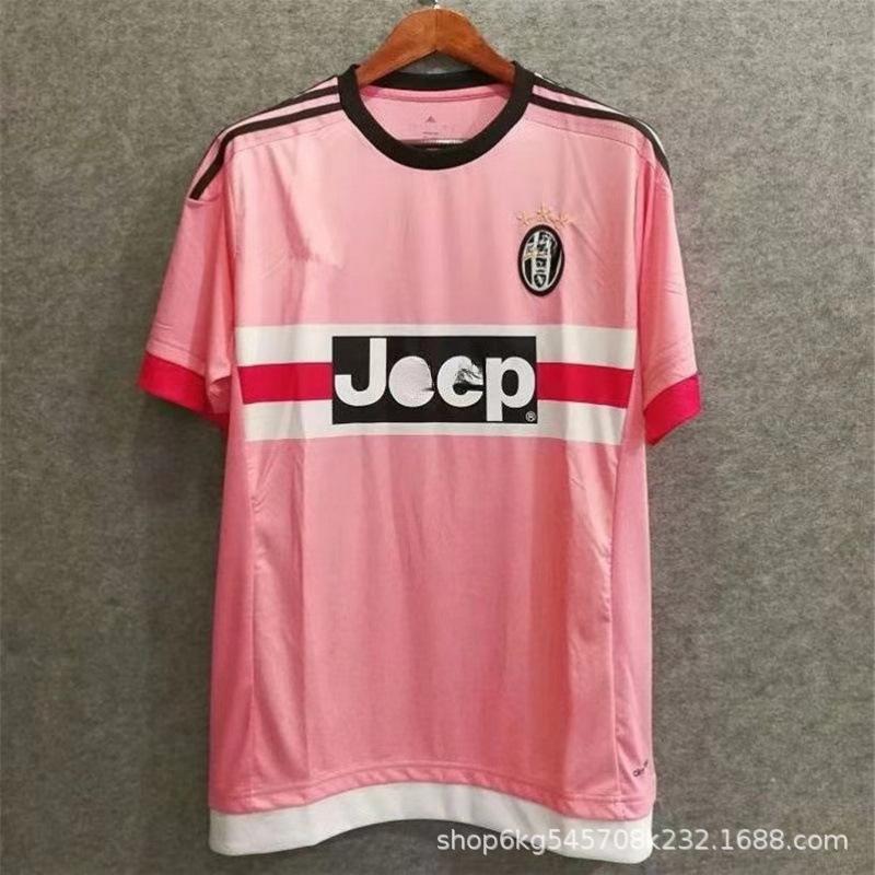 1516 Juventus away jersey pink retro football jersey No. 7 Ronaldo No. 21 Dybala S
1516 Juventus away jersey pink retro football jersey No. 7 Ronaldo No. 21 Dybala S