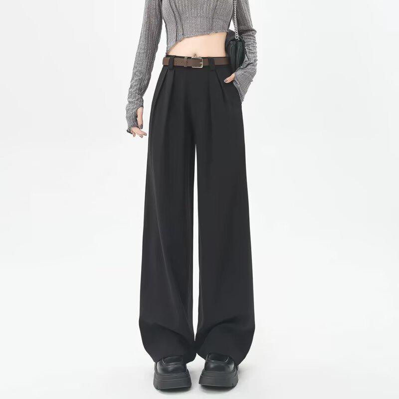 2026 Women s Loose Casual Korean-Style Wide-Leg Floor-Length Pants - Summer Trendy Lightweight Trousers M чорний
2026 Women s Loose Casual Korean-Style Wide-Leg Floor-Length Pants - Summer Trendy Lightweight Trousers M чорний