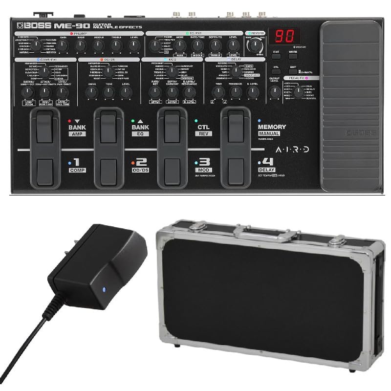 BOSS ME-90 Guitar Multiple Effects + Genuine Adapter PSA100S2 + EC60 BK Effector Board Case Set
BOSS ME-90 Guitar Multiple Effects + Genuine Adapter PSA100S2 + EC60 BK Effector Board Case Set