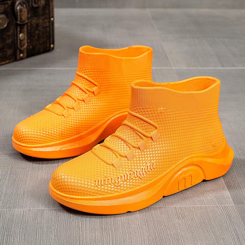 Новые короткие дождевые туфли женские носят резиновые сапоги женские модные водонепроницаемые туфли пара нескользящие резиновые туфли водные сапоги лето 44
Новые короткие дождевые туфли женские носят резиновые сапоги женские модные водонепроницаемые туфли пара нескользящие резиновые туфли водные сапоги лето 44