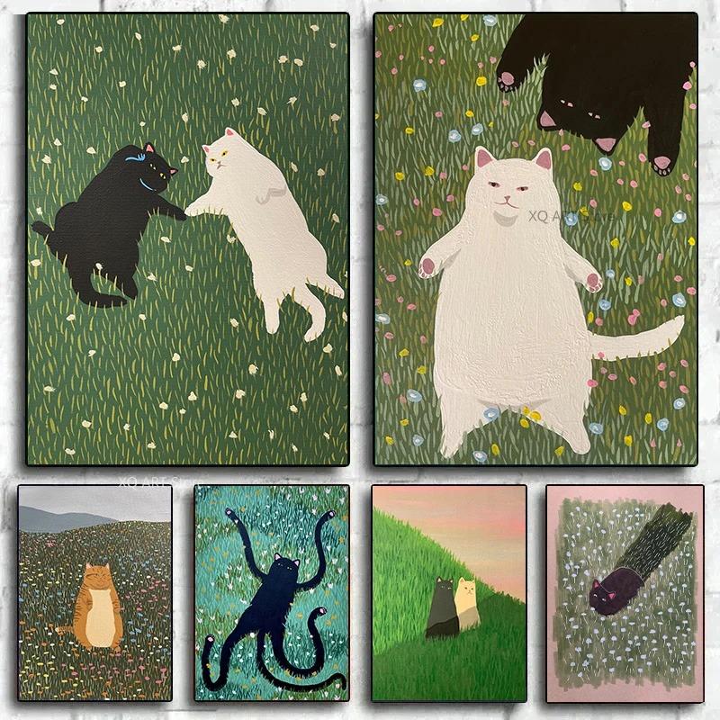 Funny Cute Lovers Cat Poster Can You Sing Me That Until I Stop Canvas Painting Kitty On Grass Wall Art Living Room Home Decor 21cm×30cm NoFrame
Funny Cute Lovers Cat Poster Can You Sing Me That Until I Stop Canvas Painting Kitty On Grass Wall Art Living Room Home Decor 21cm×30cm NoFrame