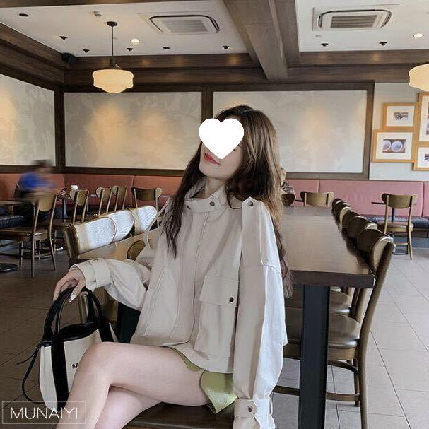 Рабочая куртка свободного кроя в корейском стиле: Весенне-осенний ретро короткий тренч для студенток One Size (Recommended for 80-120 lbs) белый
Рабочая куртка свободного кроя в корейском стиле: Весенне-осенний ретро короткий тренч для студенток One Size (Recommended for 80-120 lbs) белый