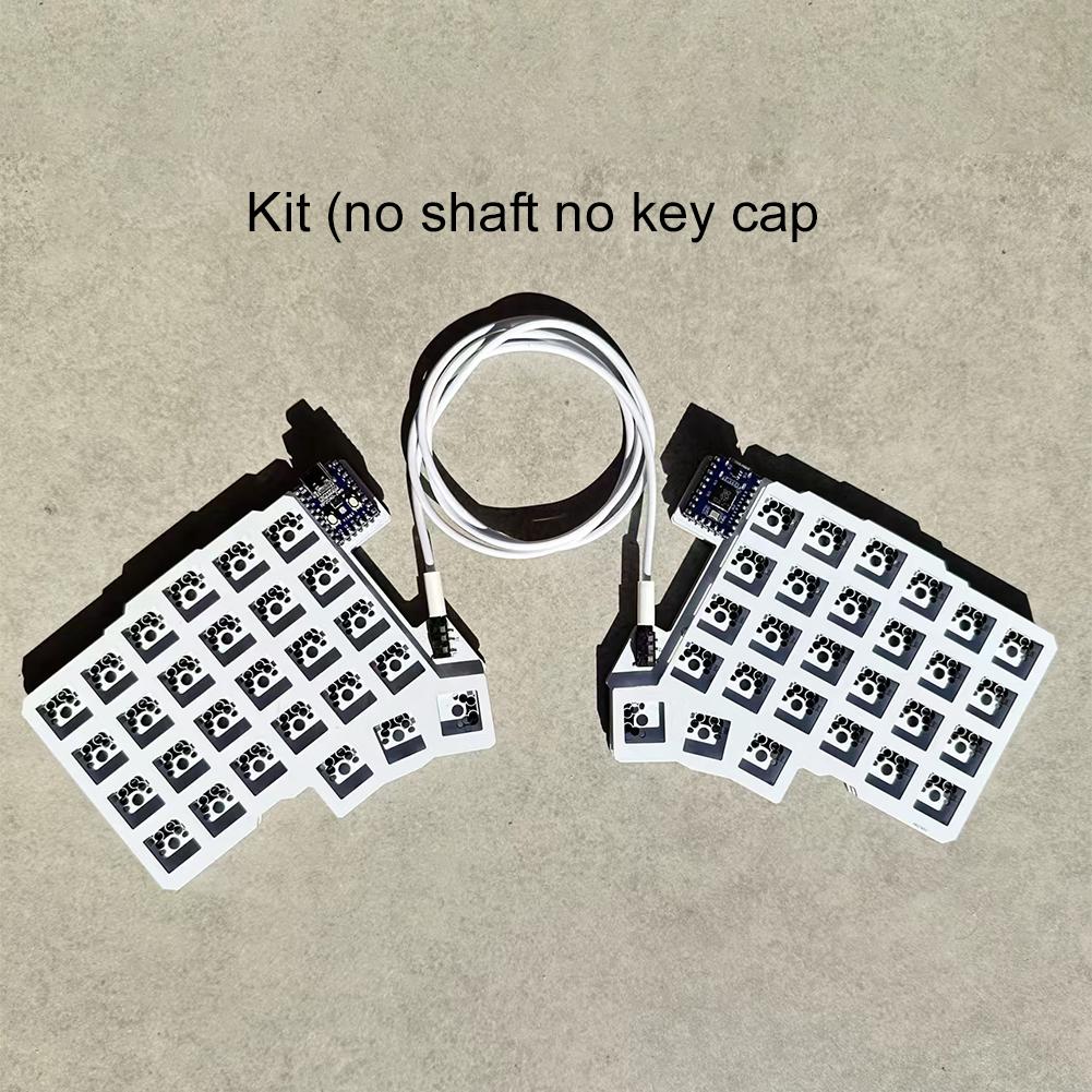 54 Раздельная Клавиатура Проводная Эргономика RP2040zero Настраиваемая Клавиатура Поддержка Горячей Замены Клавиатура QMK/VIAL Полностью Программируемая Клавиатура
54 Раздельная Клавиатура Проводная Эргономика RP2040zero Настраиваемая Клавиатура Поддержка Горячей Замены Клавиатура QMK/VIAL Полностью Программируемая Клавиатура