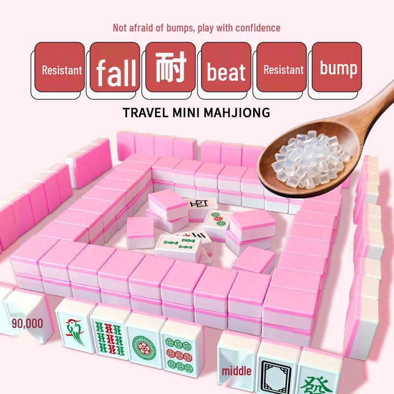 Компактні Міні-Плитки Маджонгу - Натертий Вручну Набір Маджонгу для Кемпінгу на Відкритому Повітрі, Гуртожитку або Вечірки - Інтерактивна Настільна Гра. 144 Tiles
Компактні Міні-Плитки Маджонгу - Натертий Вручну Набір Маджонгу для Кемпінгу на Відкритому Повітрі, Гуртожитку або Вечірки - Інтерактивна Настільна Гра. 144 Tiles