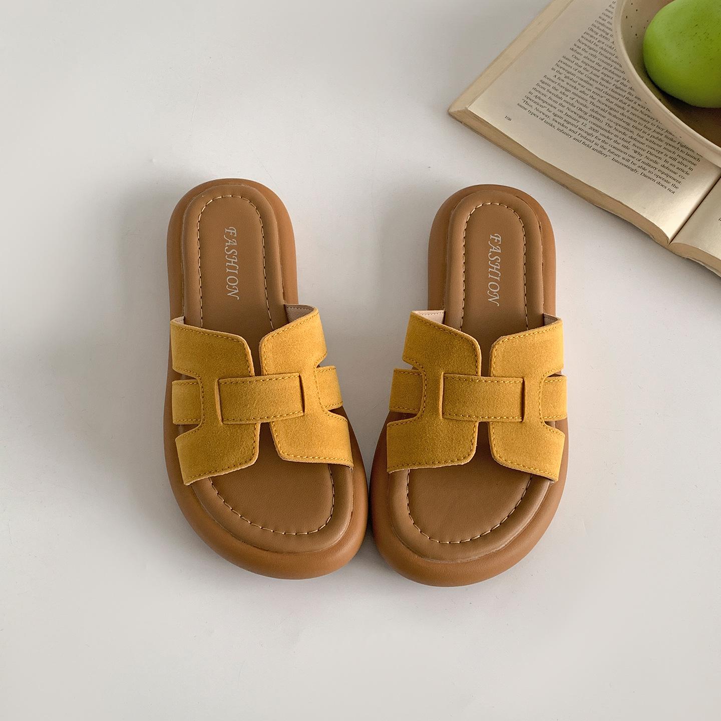 Fashion and lightweight retro non-slip thick-soled one-word slippers for women s summer wear 2025 new models with skirts French sandals 40 жёлтый
Fashion and lightweight retro non-slip thick-soled one-word slippers for women s summer wear 2025 new models with skirts French sandals 40 жёлтый