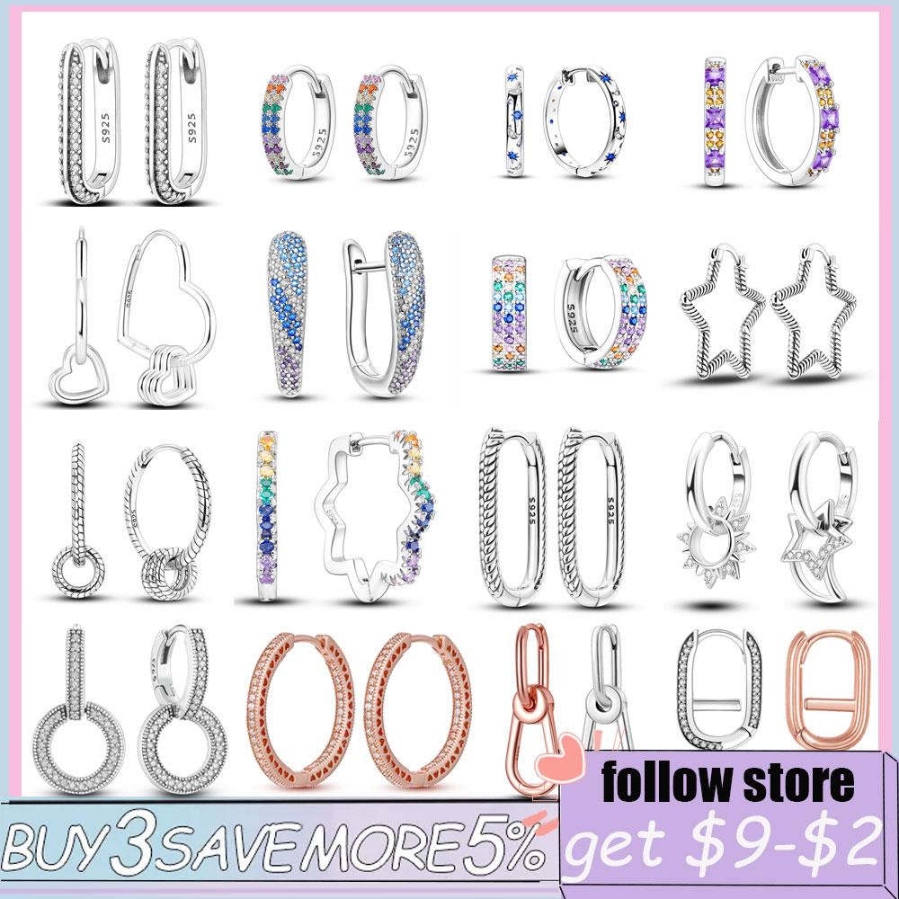 New Fashion Trend 925 Silver Hoop Earrings For Women Luxury Pave Link U Shape Fashion Jewelry Gift For Female Party Engagement
New Fashion Trend 925 Silver Hoop Earrings For Women Luxury Pave Link U Shape Fashion Jewelry Gift For Female Party Engagement