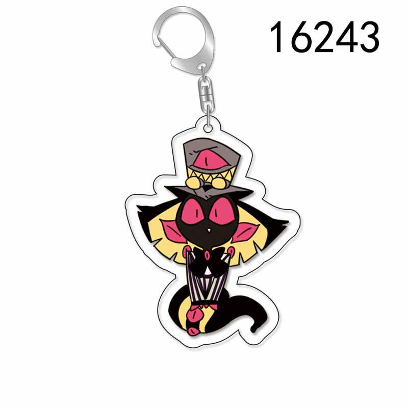 Helluva Boss Acrylic Keychain: Charlie, Morningstar, Vaggie, Alastor & Adam Pendant 5.5cm
Helluva Boss Acrylic Keychain: Charlie, Morningstar, Vaggie, Alastor & Adam Pendant 5.5cm