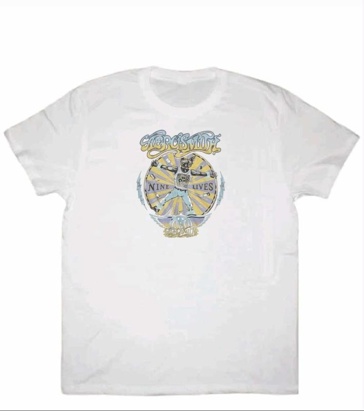 Aerosmith Nine Lives Recolor Music Graphic Unisex T-Shirt XL
Aerosmith Nine Lives Recolor Music Graphic Unisex T-Shirt XL