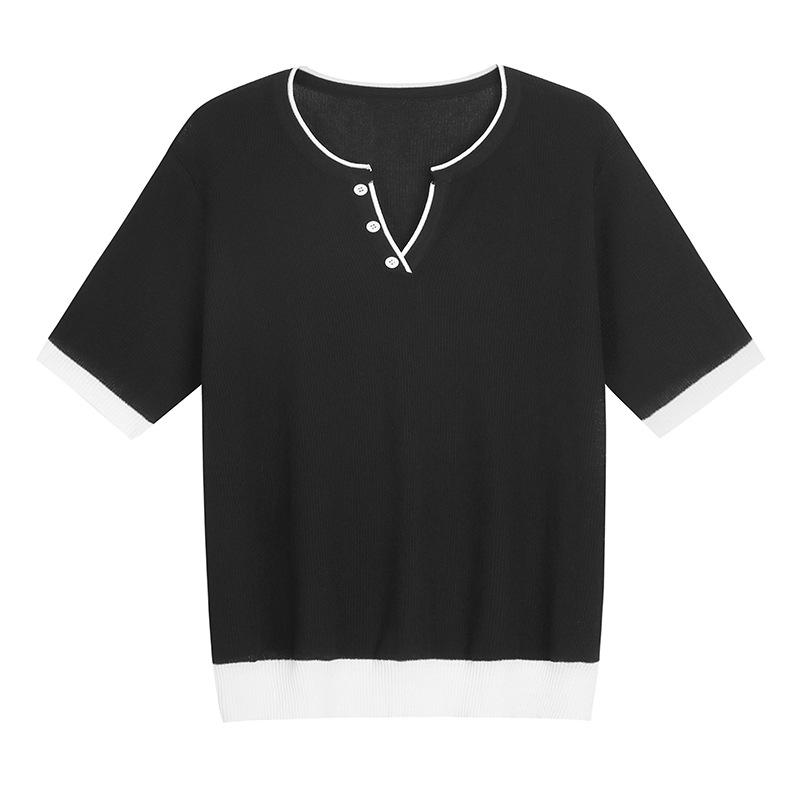 Plus Size Women s Casual V-Neck Knit Top - Summer Two-Piece Style XL (50-67.5 kg) чёрный
Plus Size Women s Casual V-Neck Knit Top - Summer Two-Piece Style XL (50-67.5 kg) чёрный
