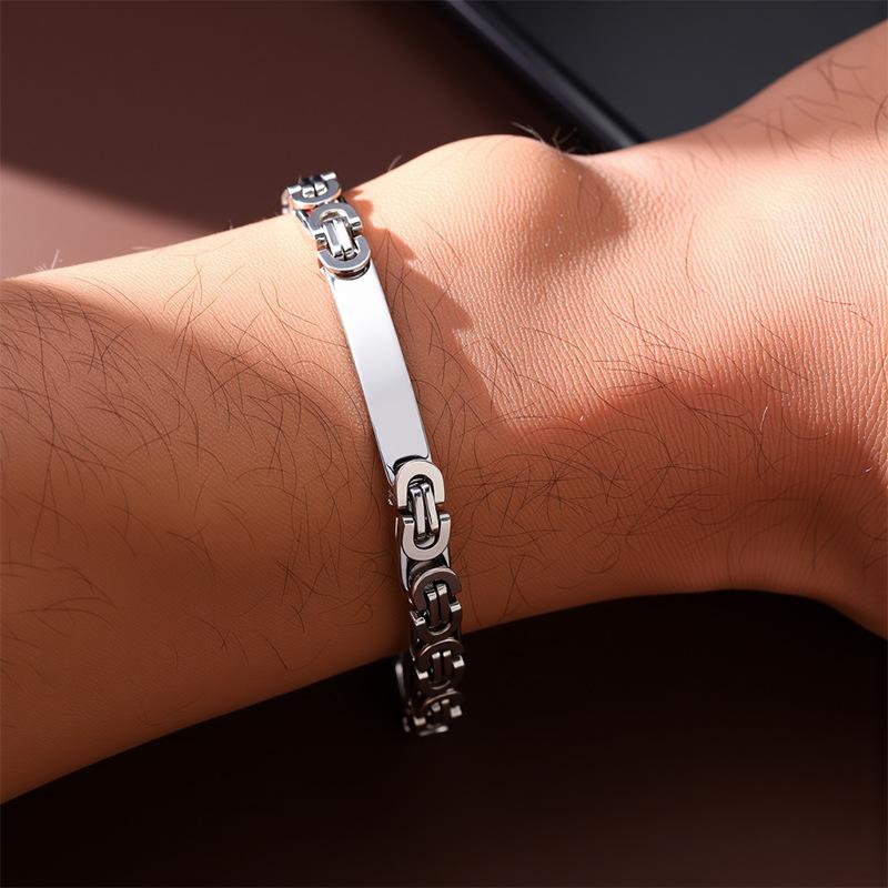 Hot selling stainless steel curved bracelet, hip-hop fashion creative jewelry gift Stainless steel
Hot selling stainless steel curved bracelet, hip-hop fashion creative jewelry gift Stainless steel