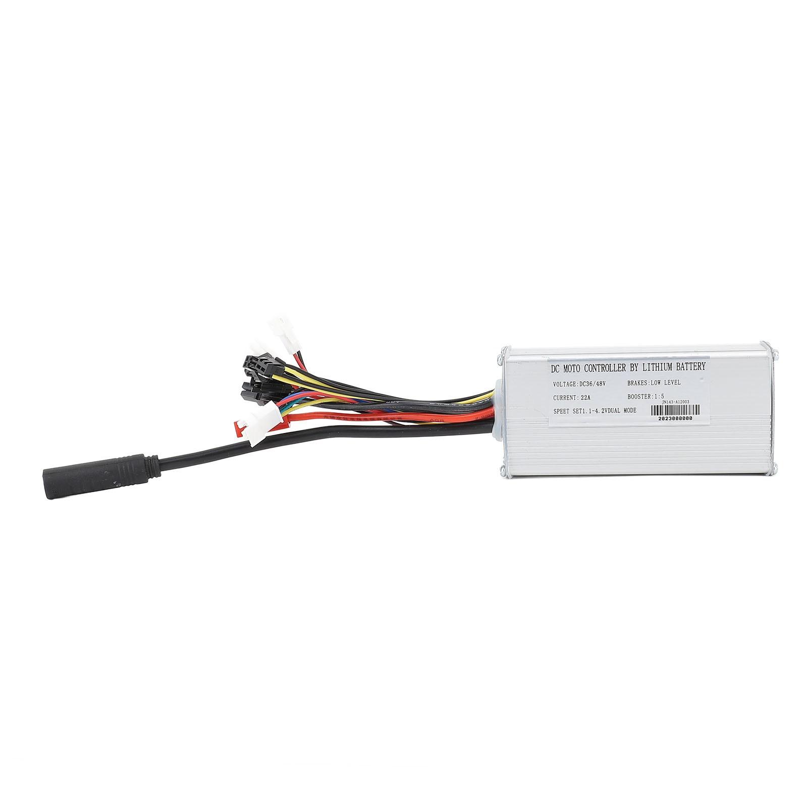 Electric Bike Controller 36V 48V Good Heat Dissipation Electric Bike Square Wave Controller for 22A 500W Brushless Motor
Electric Bike Controller 36V 48V Good Heat Dissipation Electric Bike Square Wave Controller for 22A 500W Brushless Motor