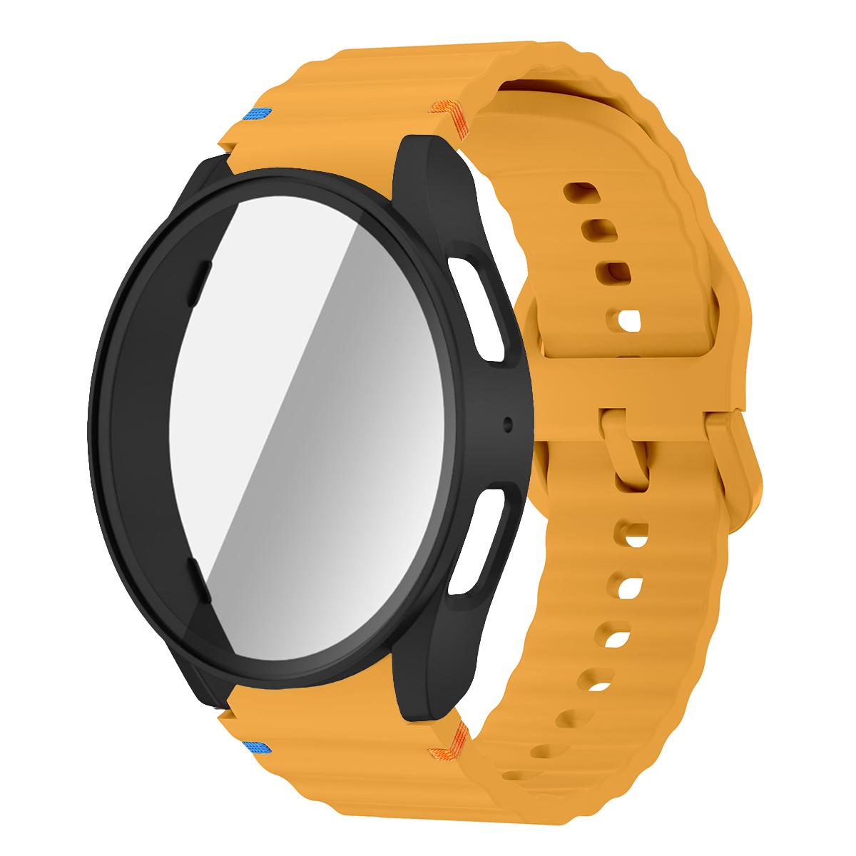 Silicone Strap for Samsung Watch 7 6 5 4 40mm 44mm 5Pro 45mm Band With Case Screen Protector Bumper cover for Wrist Accessories Watch 5Pro 45mm
Silicone Strap for Samsung Watch 7 6 5 4 40mm 44mm 5Pro 45mm Band With Case Screen Protector Bumper cover for Wrist Accessories Watch 5Pro 45mm