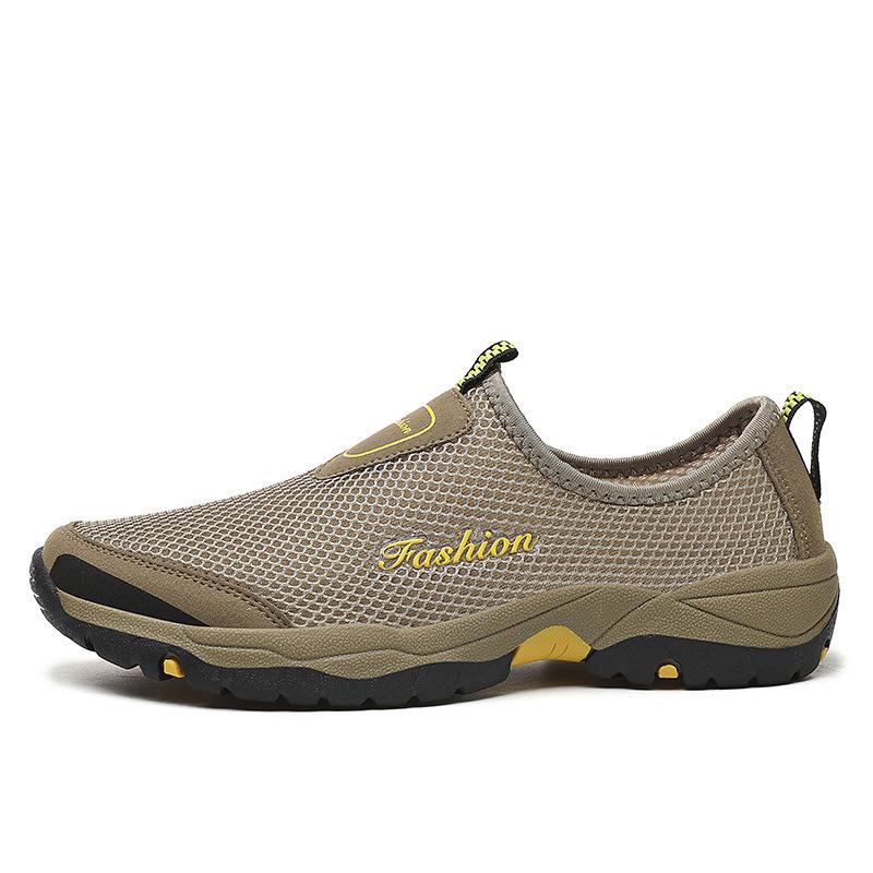 New men s shoes mesh shoes one-pedal men s shoes middle-aged and elderly large-size travel shoes outdoor sports dad shoes 46
New men s shoes mesh shoes one-pedal men s shoes middle-aged and elderly large-size travel shoes outdoor sports dad shoes 46