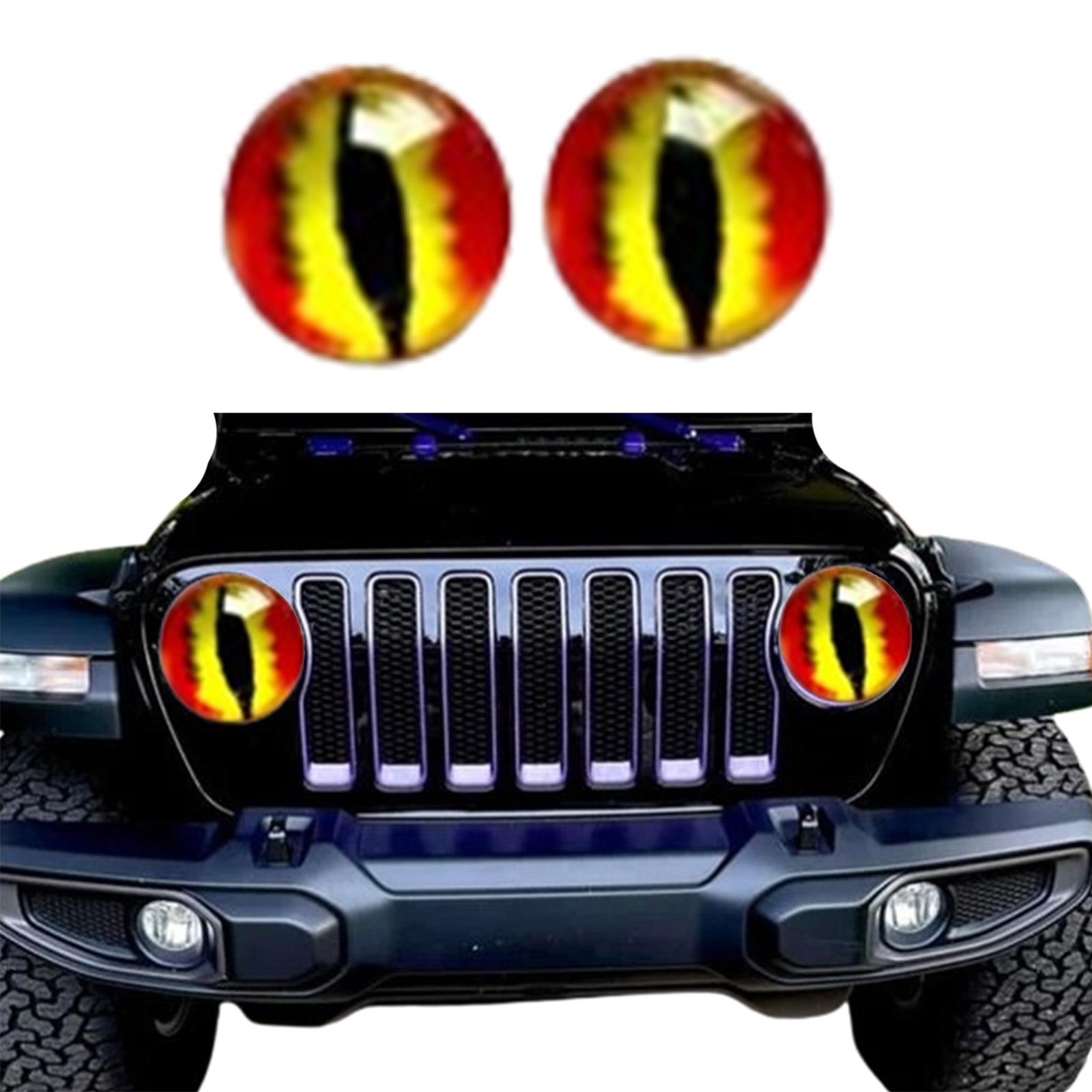 Наклейки для фар Beast Eyes, наклейки з очима для фар Jeep, наклейка з круглими фарами, 3D стерео наклейка з очима, наклейка на фару, наклейка з круглим оком на фару
Наклейки для фар Beast Eyes, наклейки з очима для фар Jeep, наклейка з круглими фарами, 3D стерео наклейка з очима, наклейка на фару, наклейка з круглим оком на фару