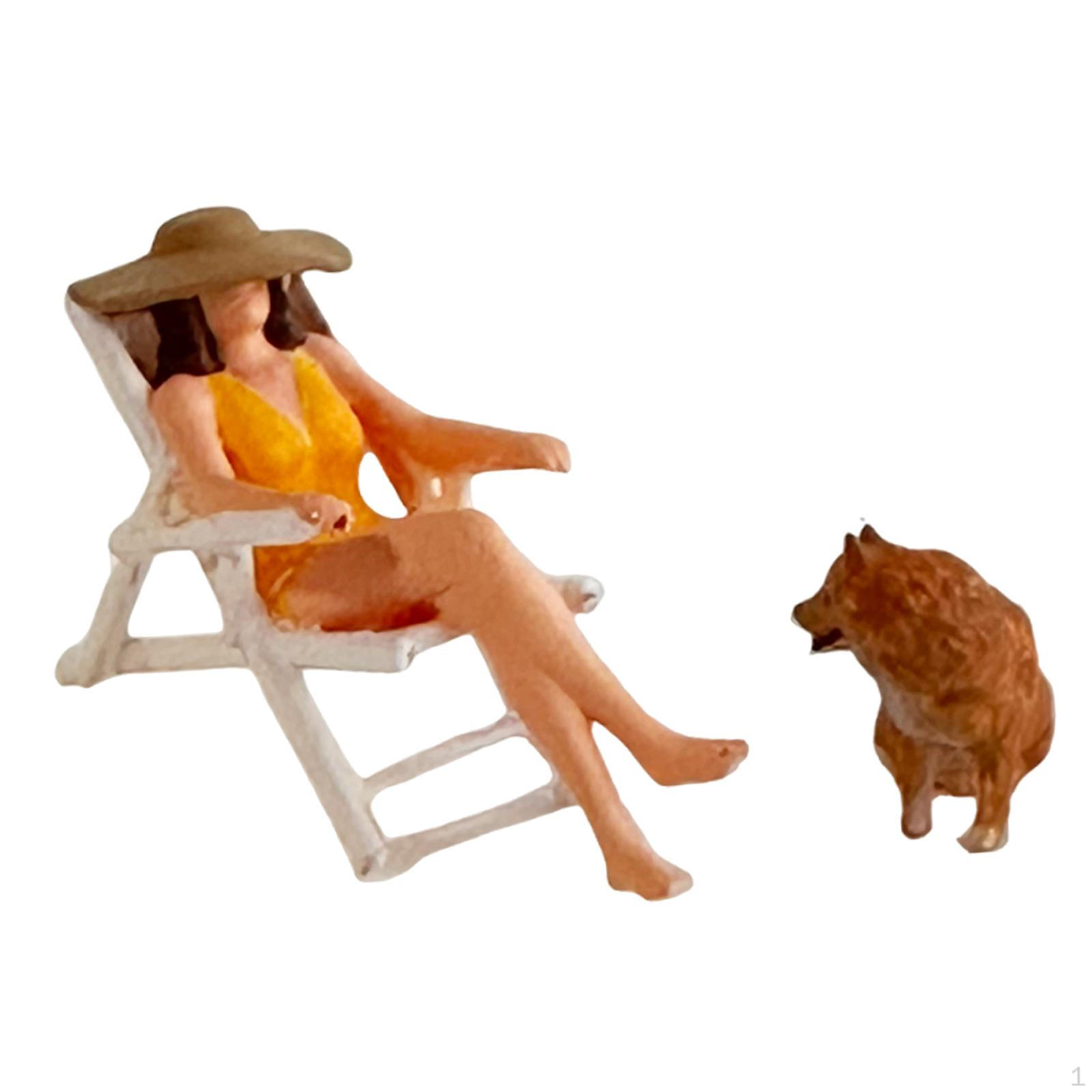 2x 1:64 Beach Vacation Miniature Figures Mini Models, Tiny Small Layout Props, Collectibles, Diorama
2x 1:64 Beach Vacation Miniature Figures Mini Models, Tiny Small Layout Props, Collectibles, Diorama