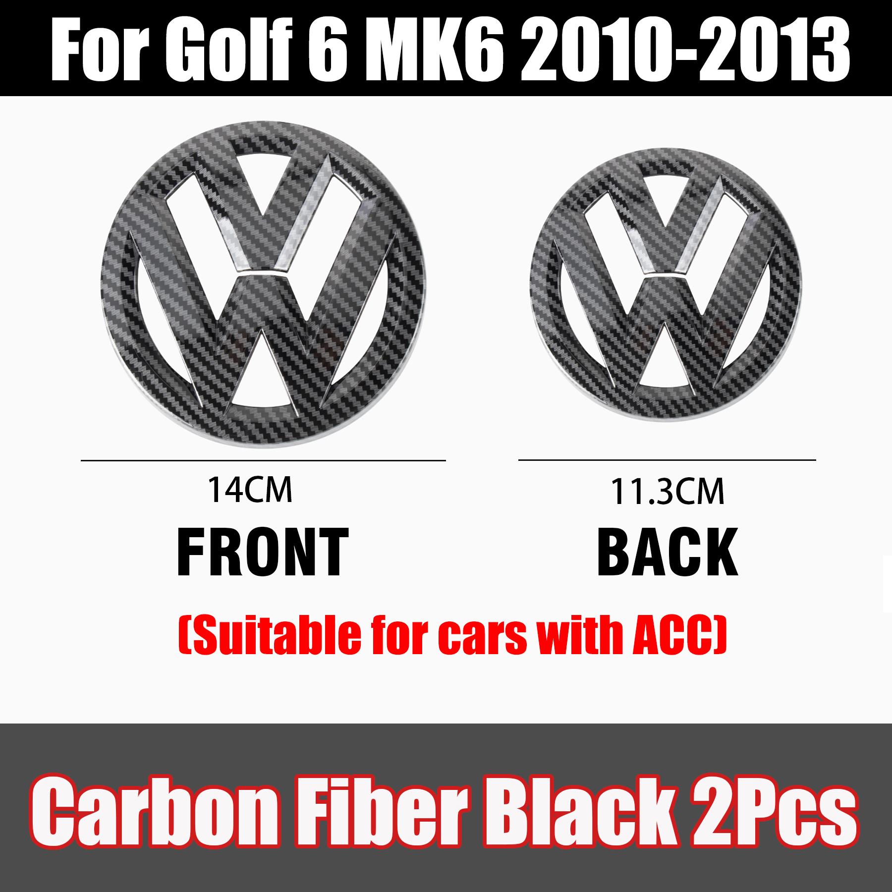 1/2Pcs Car Front Bonnet Grill Badge Rear Trunk Emblem Logo Cover Not Affect ACC For Volkswagen VW Golf 6 MK6 2010 2011 2012 2013
1/2Pcs Car Front Bonnet Grill Badge Rear Trunk Emblem Logo Cover Not Affect ACC For Volkswagen VW Golf 6 MK6 2010 2011 2012 2013
