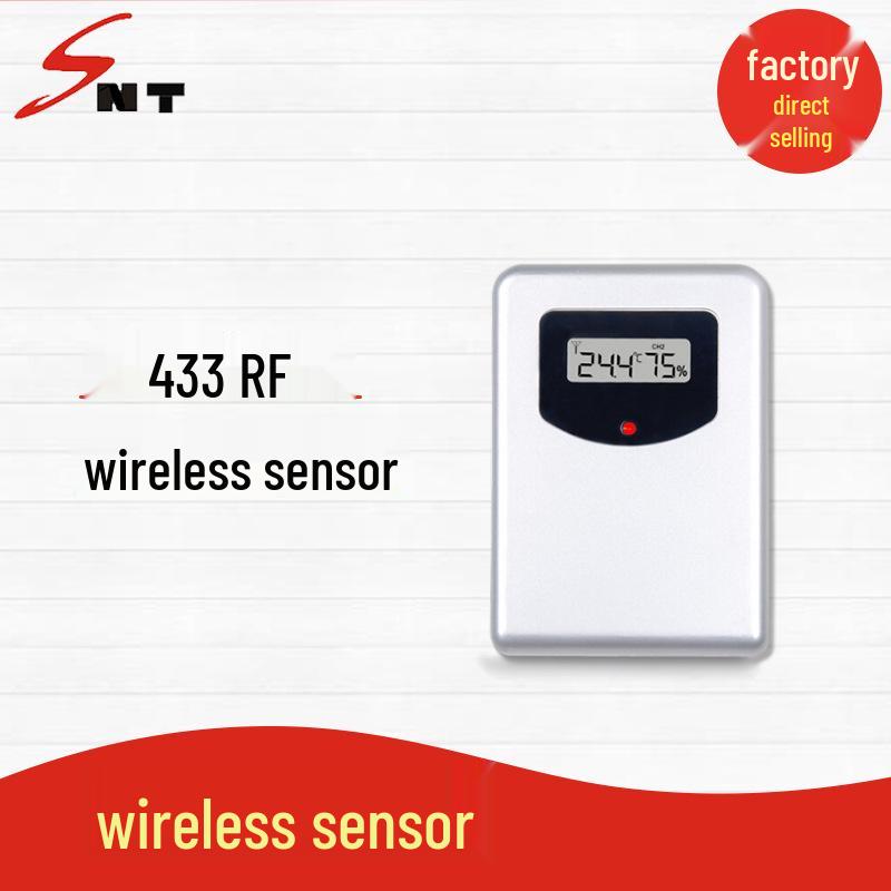 Wireless Temperature and Humidity Monitor with Remote Thermometer & 433Hz Sensor
Wireless Temperature and Humidity Monitor with Remote Thermometer & 433Hz Sensor